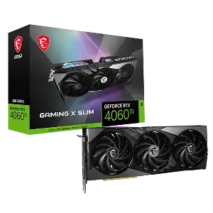 MSI RTX 4060 TI GAMING X SLIM 8G GRAPHICS CARD